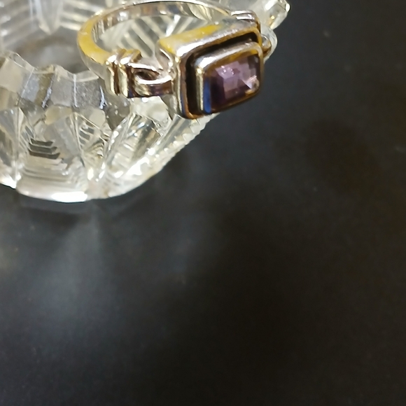 ✨️Silpada Amethyst 925 Misty Morning Ring✨️ R-1158 Size 5 - Picture 4 of 10
